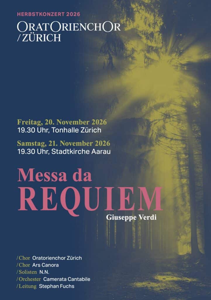 Messa da Requiem Herbstkonzert 2026